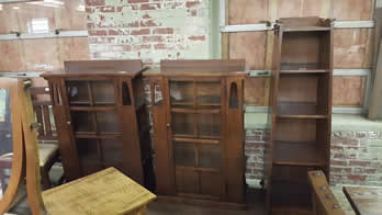New Mission Oak Bookcase